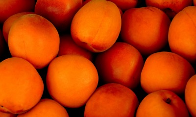 персики абрикосы фрукты оранжевый