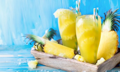 сок стакан ананас