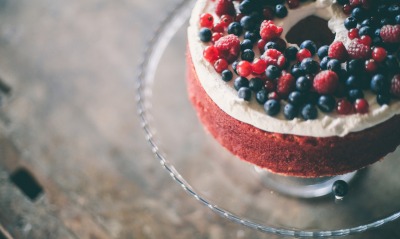 пирог торт ягоды