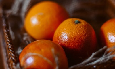 мандарин корзина спелый цитрус