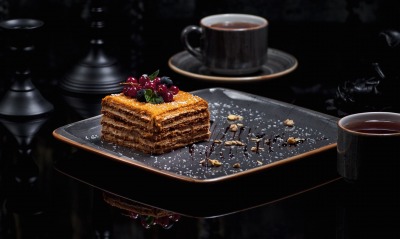 торт кусок торта тарелка кофе