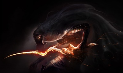 дракон чудовище пасть огонь