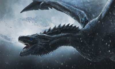 дракон полет лед