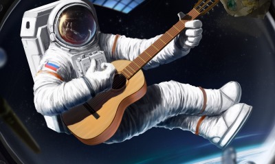 астронафт гитара невесомость