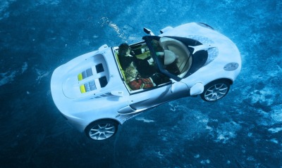 Под водой на авто