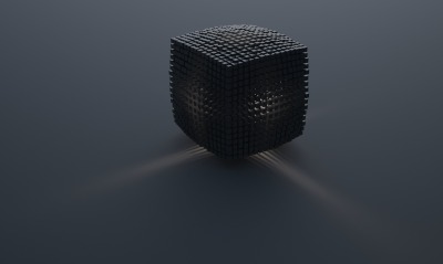 графика, куб