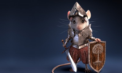 мышь, рыцарь