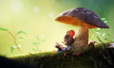 мышка гриб мультфильм