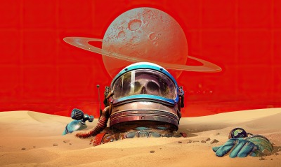 планета космонавт песок