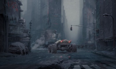 new york постаппокалипсис улица город