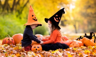 дети праздник Хэллоуин