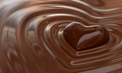 сердце, шоколад