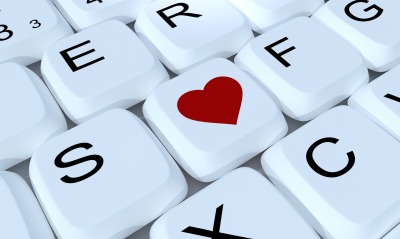 сердце, клавиатура