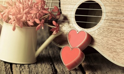 сердца, гитара