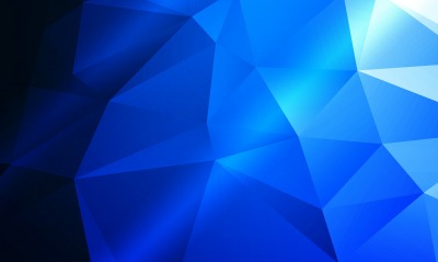 треугольники, синие