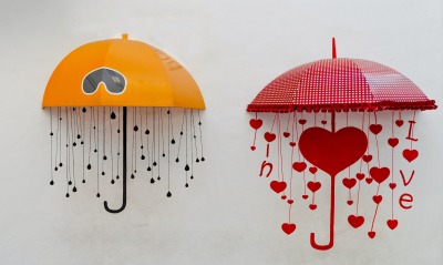 прикольные, зонт