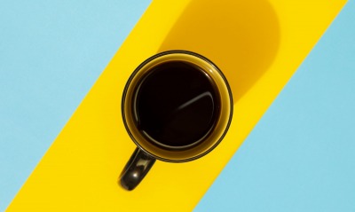 чашка кофе линия минимализм