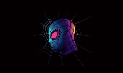 человек-паук паутина голова маска