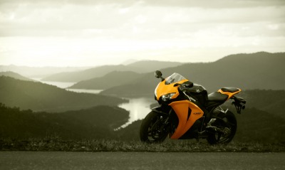 мотоцикл, горы