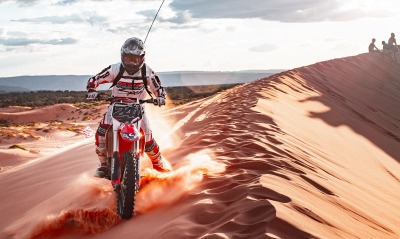 мотокросс пустыня песок