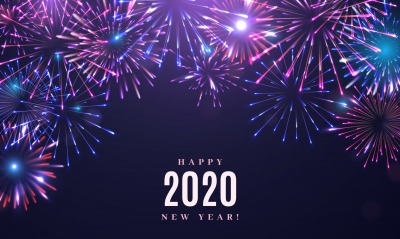 новый год 2020 салют
