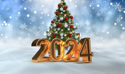2024 новый год елка праздник снежинки