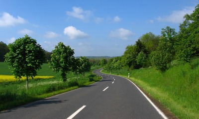 Дорога и зелень