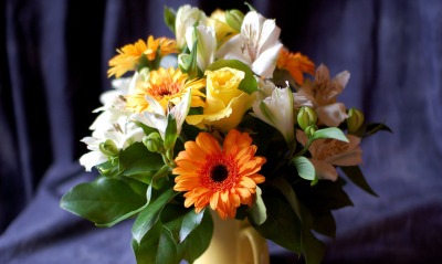Букет цветов в вазе
