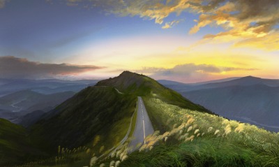 Дорога в холм
