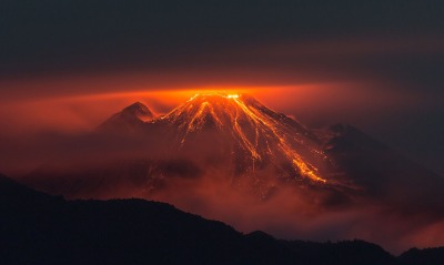 природа, вулкан