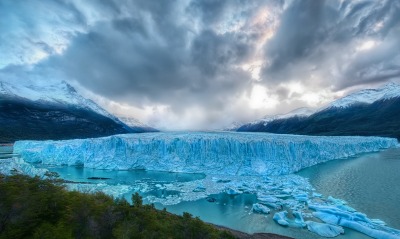 ледник, природа
