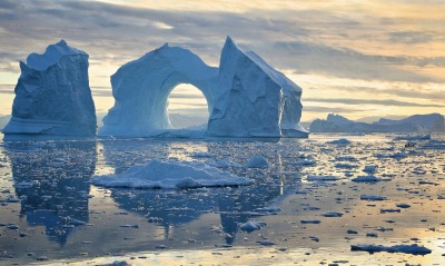 айсберг, арка