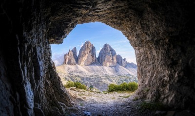пещера, горы