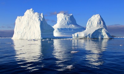 айсберг, лед