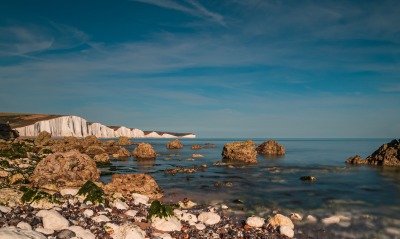 камни скалы берег море