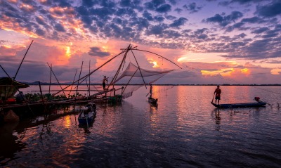 озеро, вьетнам