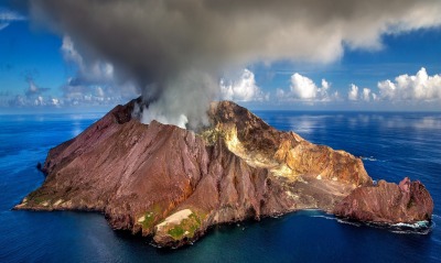 вулкан извержение остров