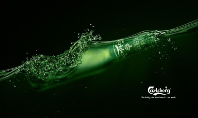 Бутылка Carlsberg