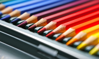цветные, карандаши
