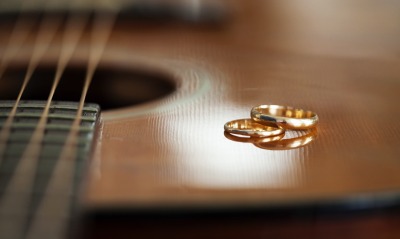 кольца, гитара