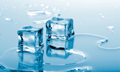 лед, кубики