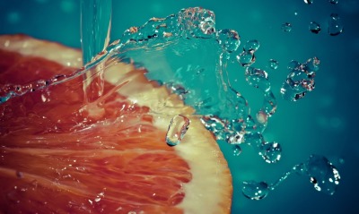 вода, грейпфрут