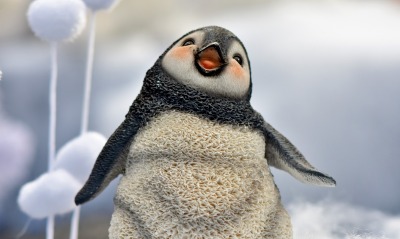 пингвин, статуэтка