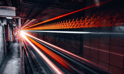 тоннель свет скорость