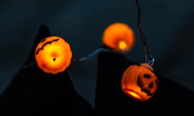хеллоуин, огоньки