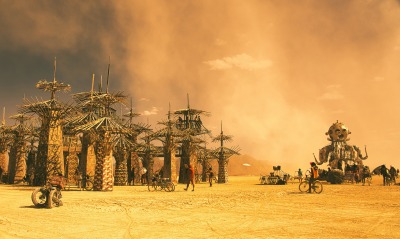 фестиваль сша горящий человек пустыня
