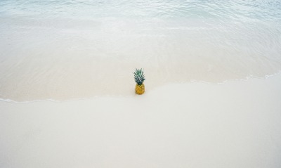 ананас берег песок