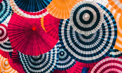 зонты цветной арт