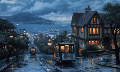 ночные трамваи