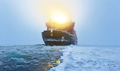 ледокол арктика лед море